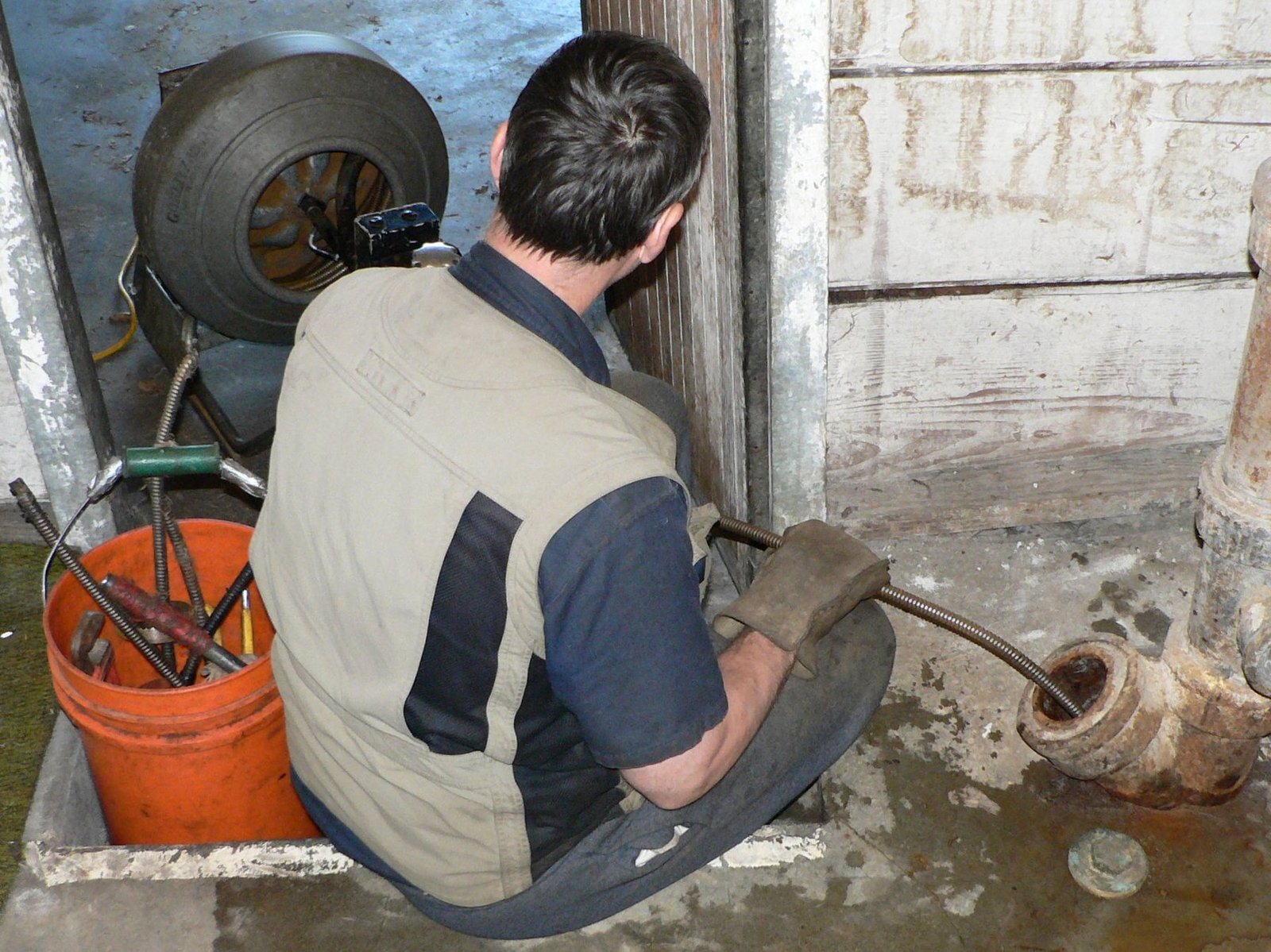 Calgary drain cleaning service performed by Flow Forge Mechanical